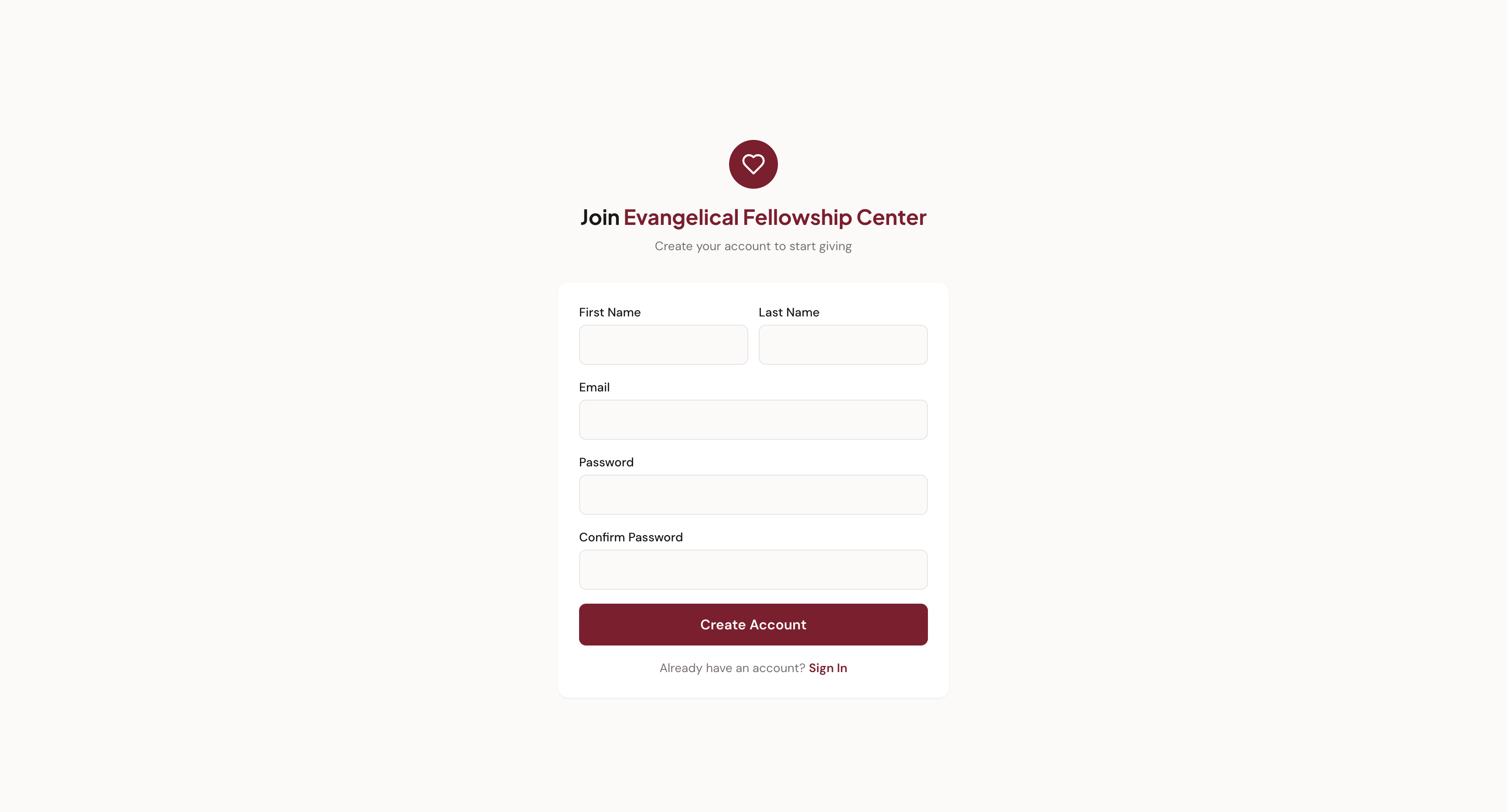 Member Onboarding — Account Creation
