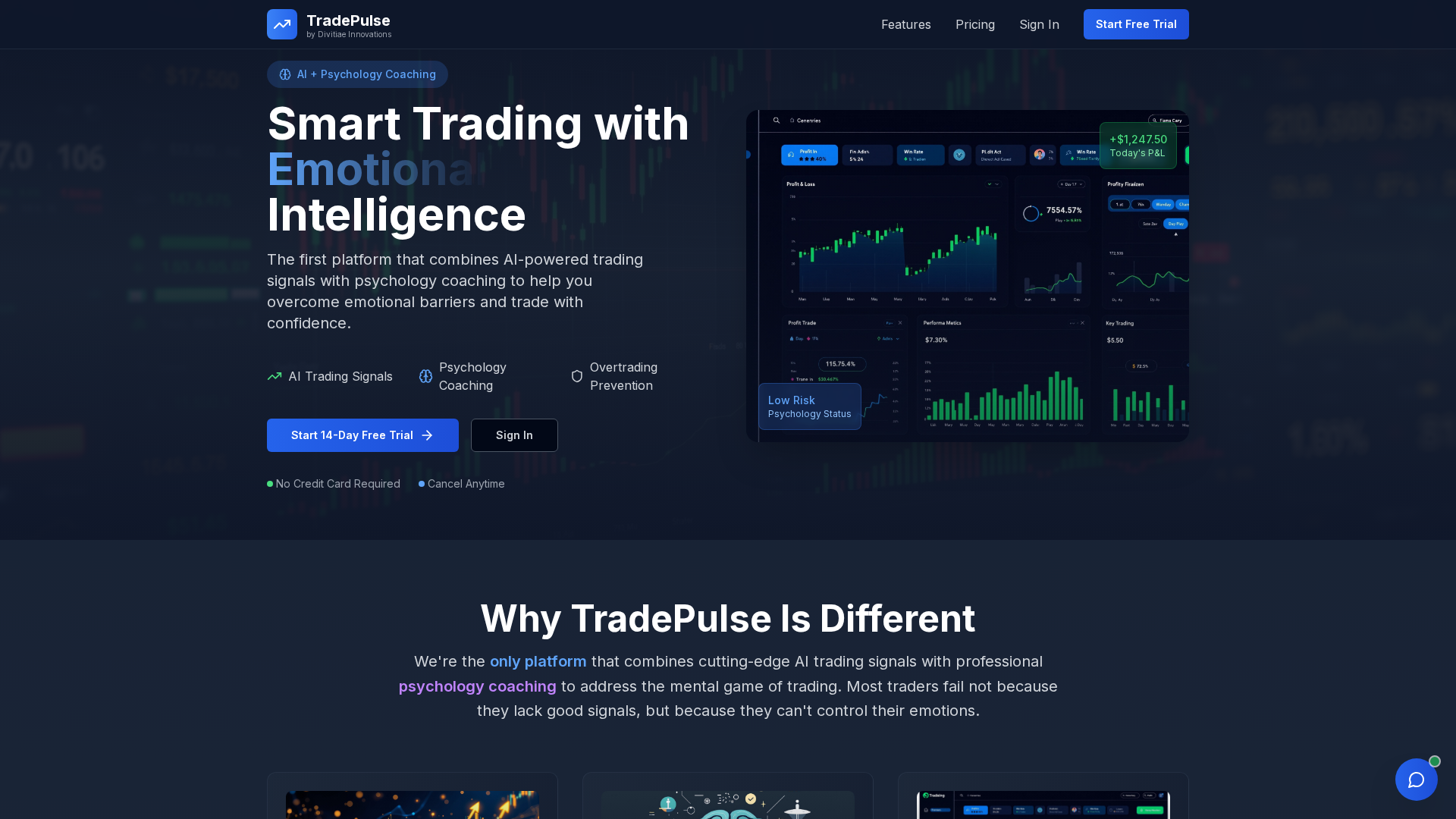 TradePulse - Trading Analytics project screenshot